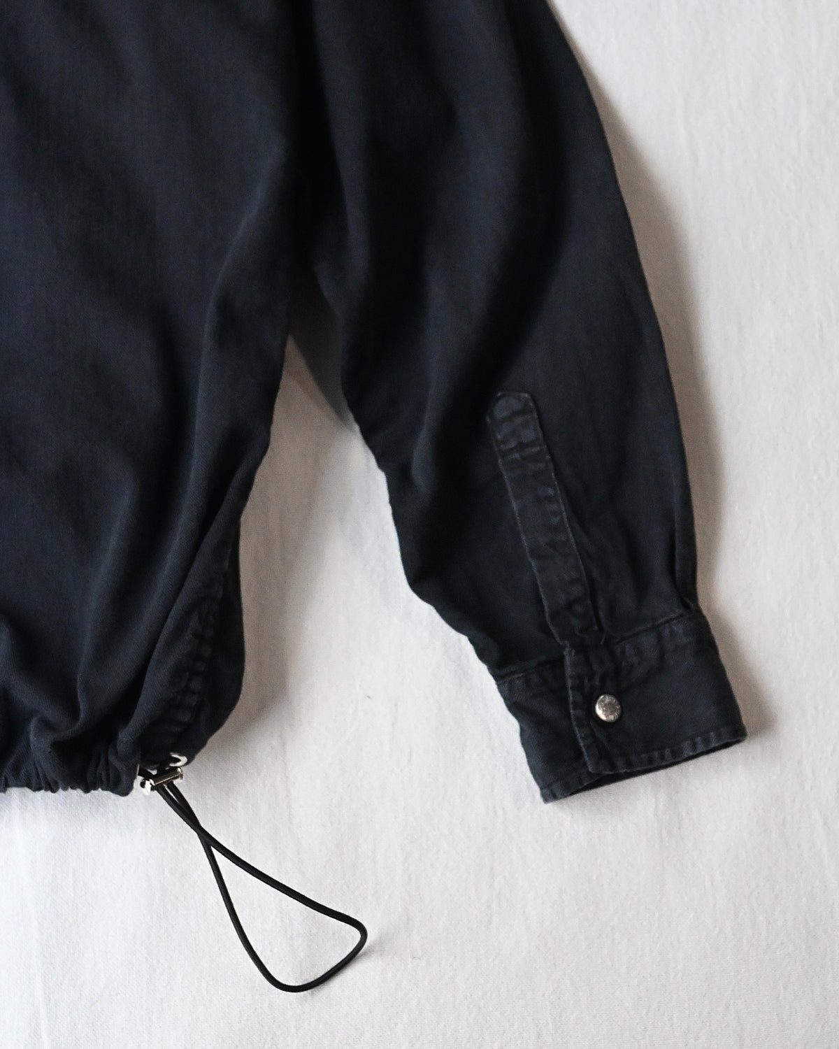 ID26-014-07-F / denim frill shirt【D】
