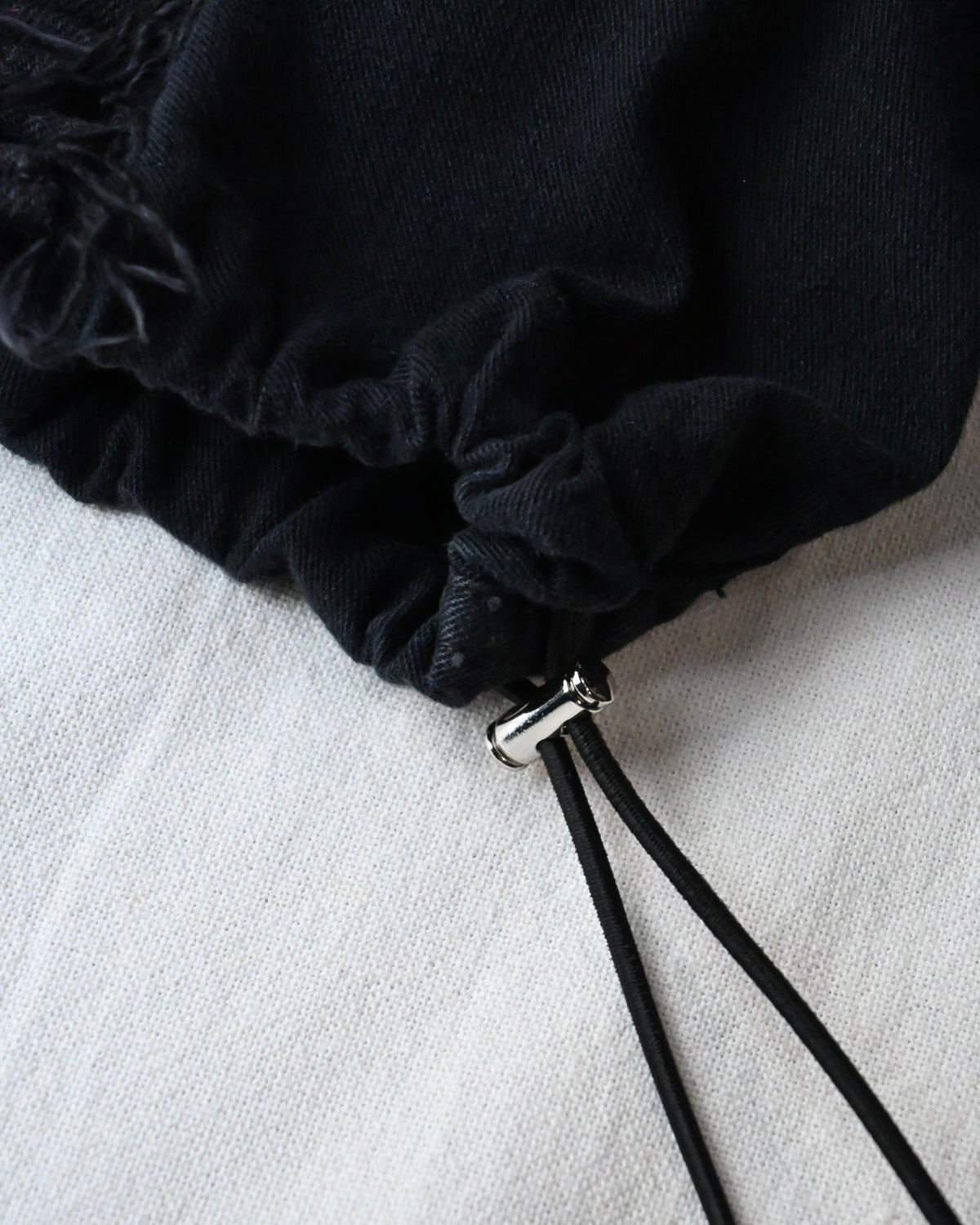 ID26-014-07-F / denim frill shirt【D】